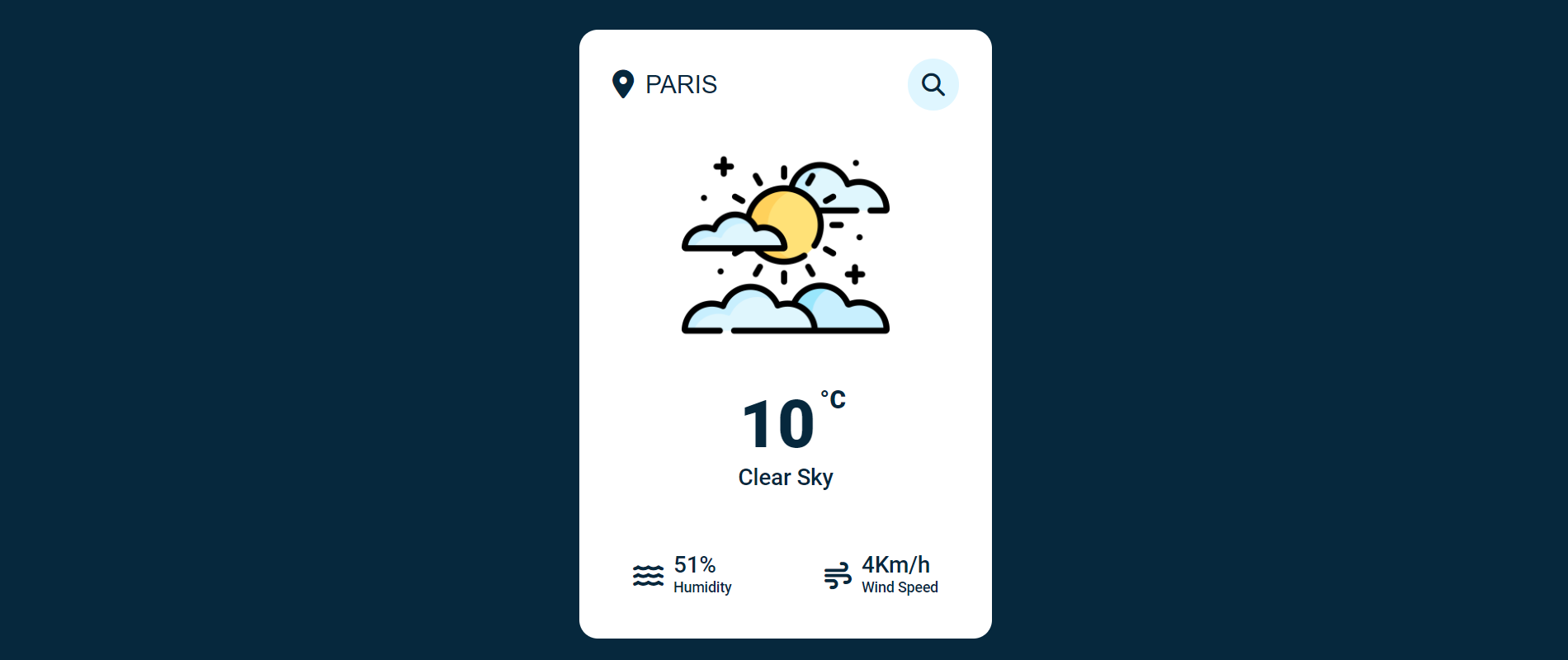 screenshot WeatherWise